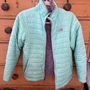 North Face Girls Puffer Jacket Size Large 14-16